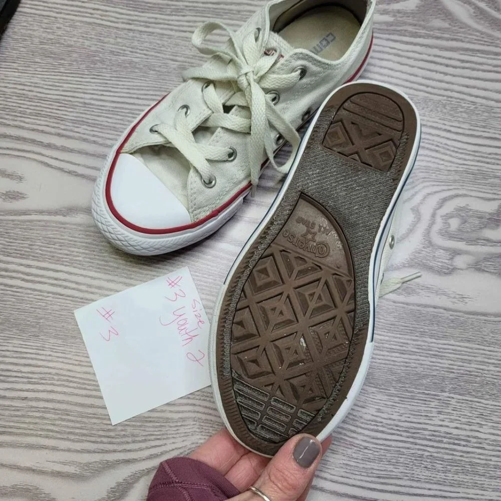 White Converse